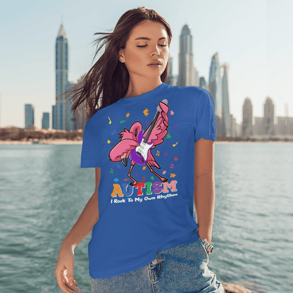 Autism i rock to my own rhythm The Autism T-Shirt, Gift for People with Depression,