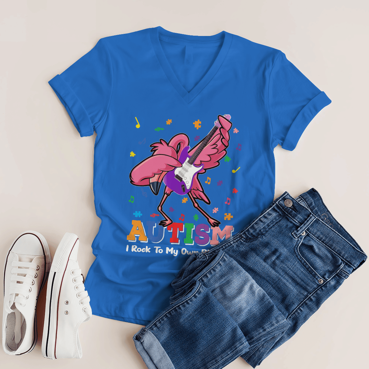 Autism i rock to my own rhythm The Autism T-Shirt, Gift for People with Depression,