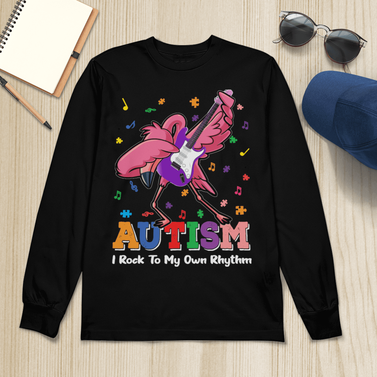Autism i rock to my own rhythm The Autism T-Shirt, Gift for People with Depression,