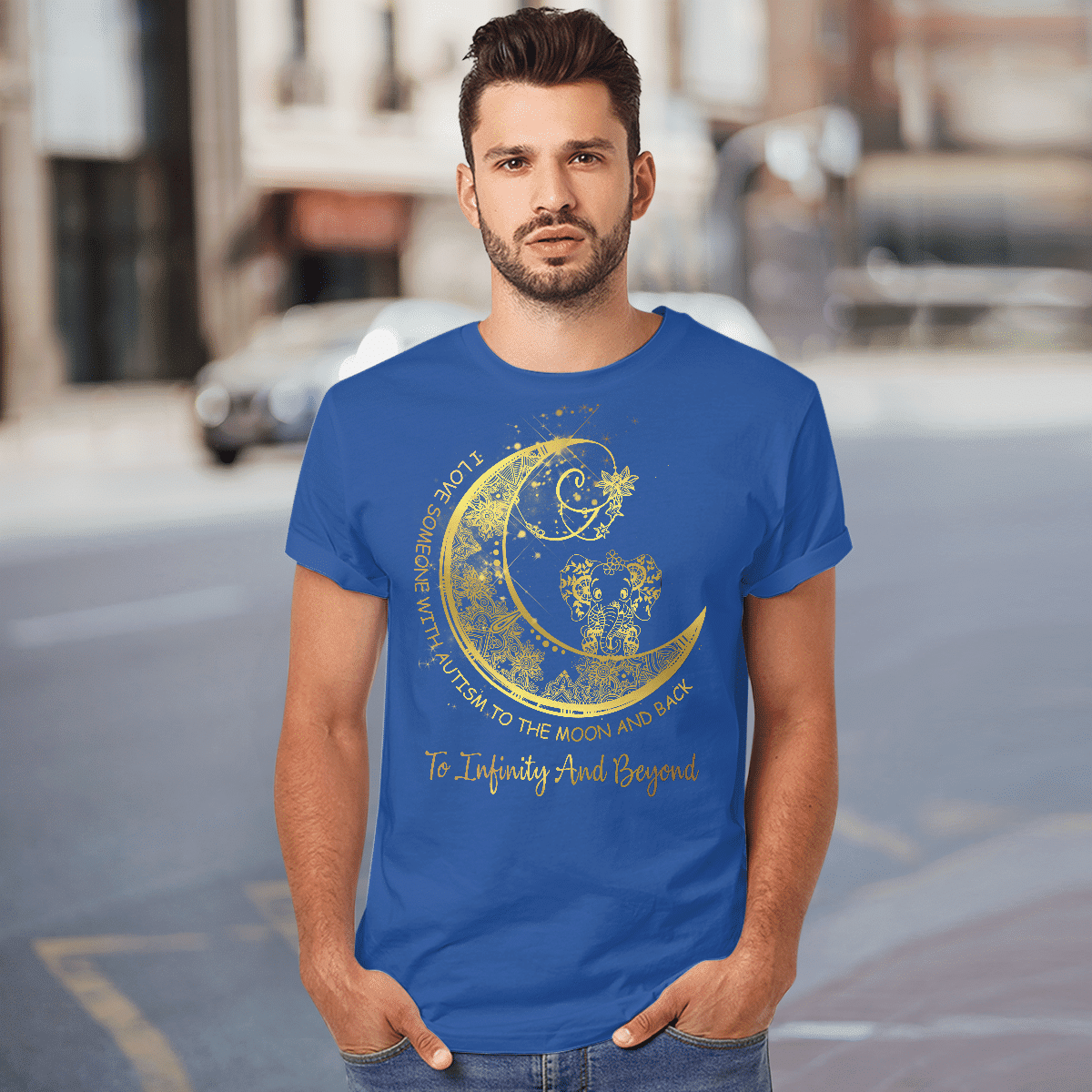 To infinity and beyond The Autism T-Shirt, Gift for People with Depression,