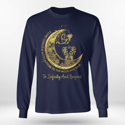To infinity and beyond The Autism T-Shirt, Gift for People with Depression,