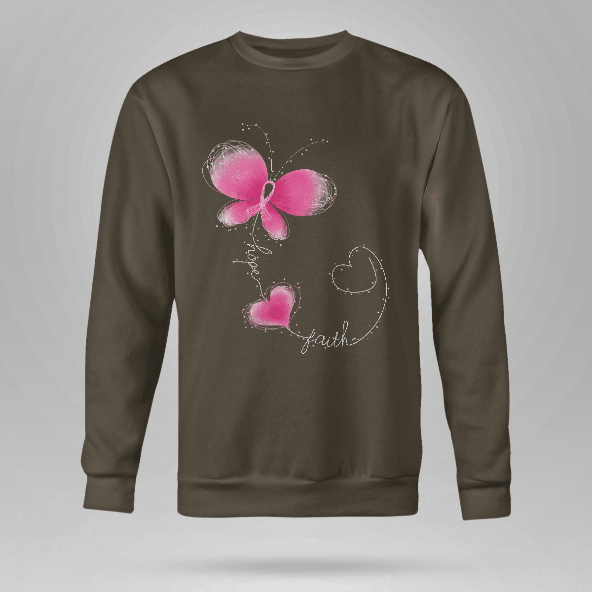 Butterfly - Breast Cancer Awareness T-Shirt, Special Gift for Breast Cancer Warrior