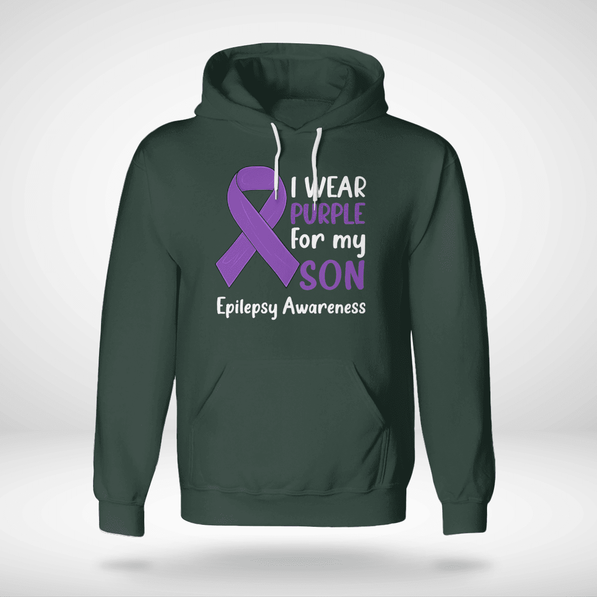 I Wear Purple For My Son Epilepsy Awareness Shirt,