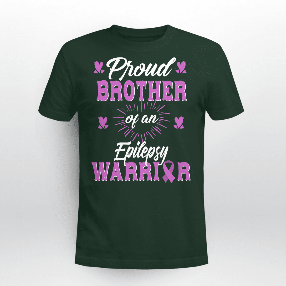 Proud Brother Of An  Epilepsy Warrior Epilepsy Awareness Shirt,