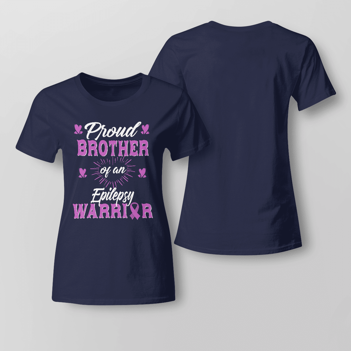 Proud Brother Of An  Epilepsy Warrior Epilepsy Awareness Shirt,