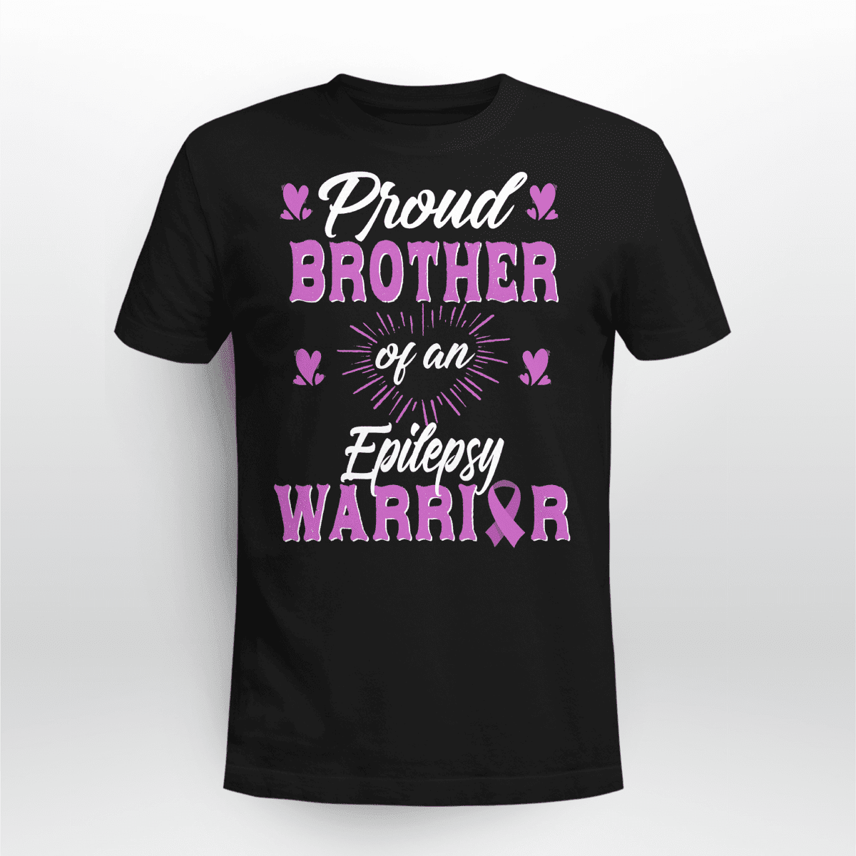 Proud Brother Of An  Epilepsy Warrior Epilepsy Awareness Shirt,