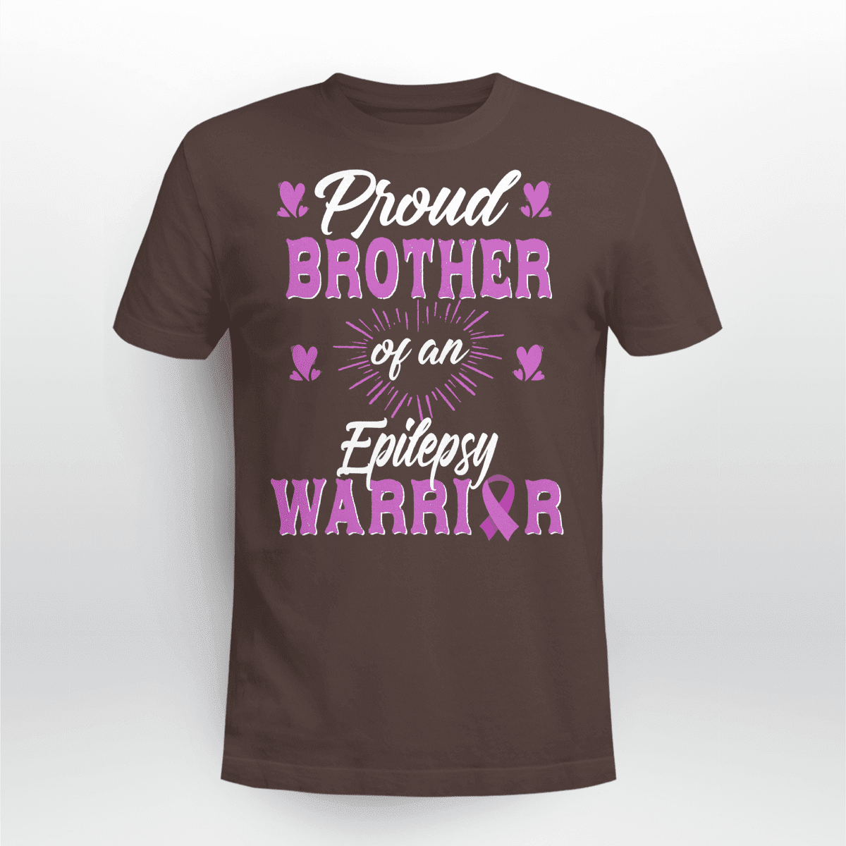 Proud Brother Of An  Epilepsy Warrior Epilepsy Awareness Shirt,