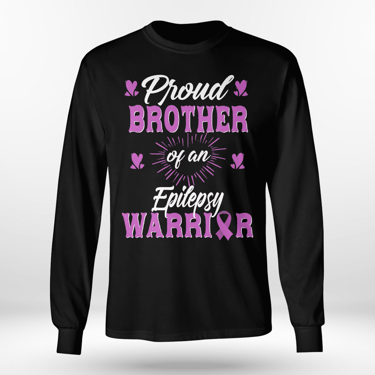 Proud Brother Of An  Epilepsy Warrior Epilepsy Awareness Shirt,