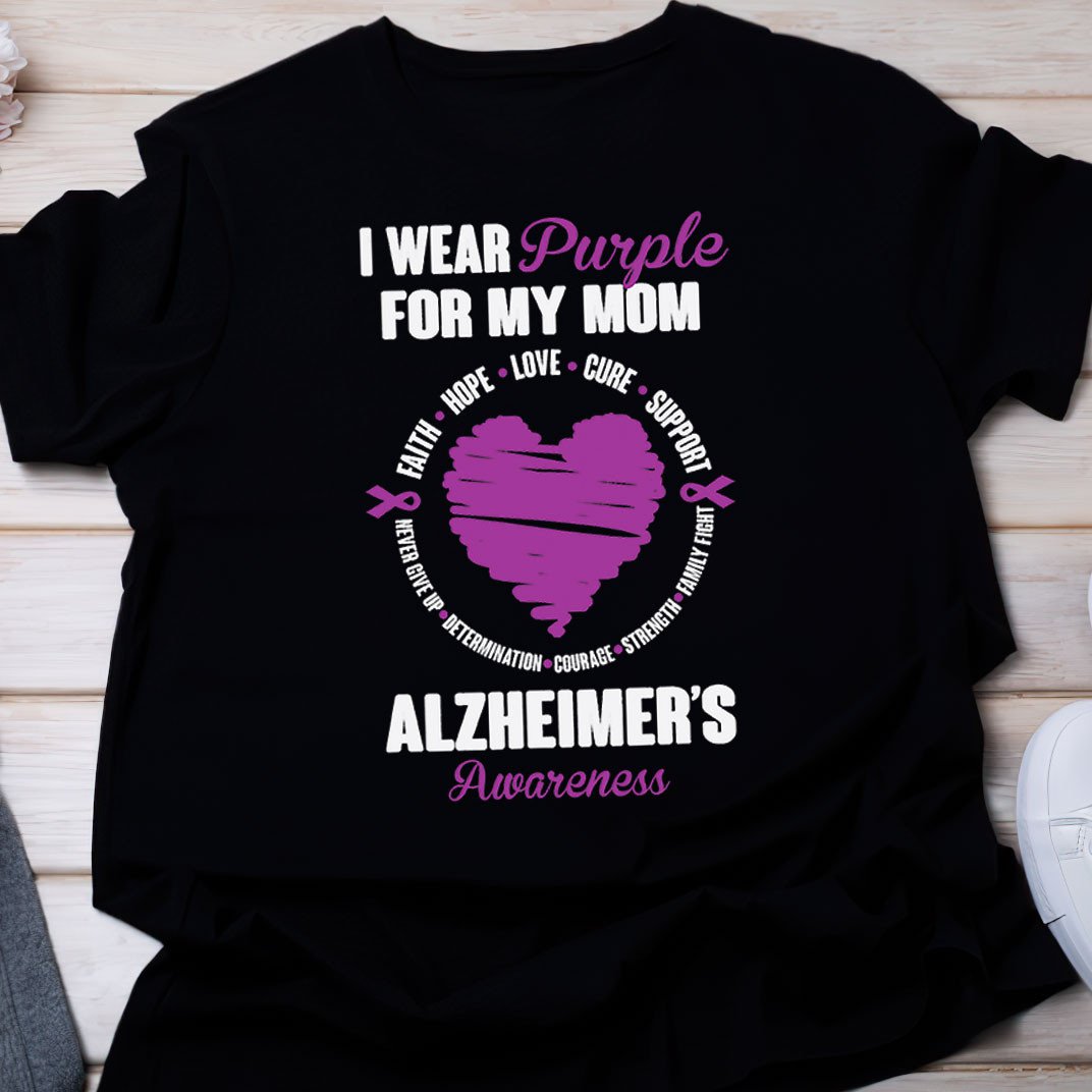 I Wear Purple For My Mom