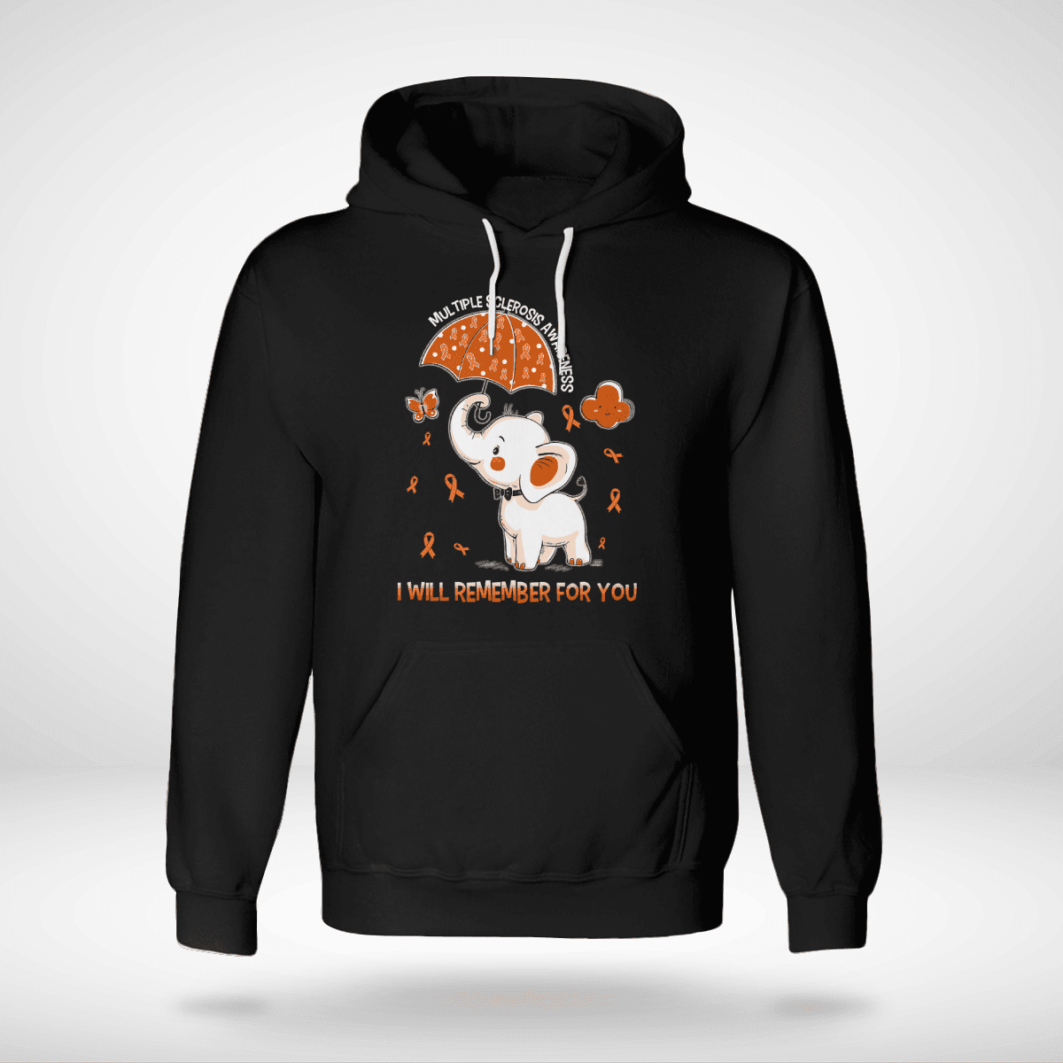 Multiple Sclerosis Awareness Elephant, Gift For Multiple Sclerosis Warrior