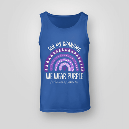 I Wear Purple For My Grandma Unisex T-Shirt 2323