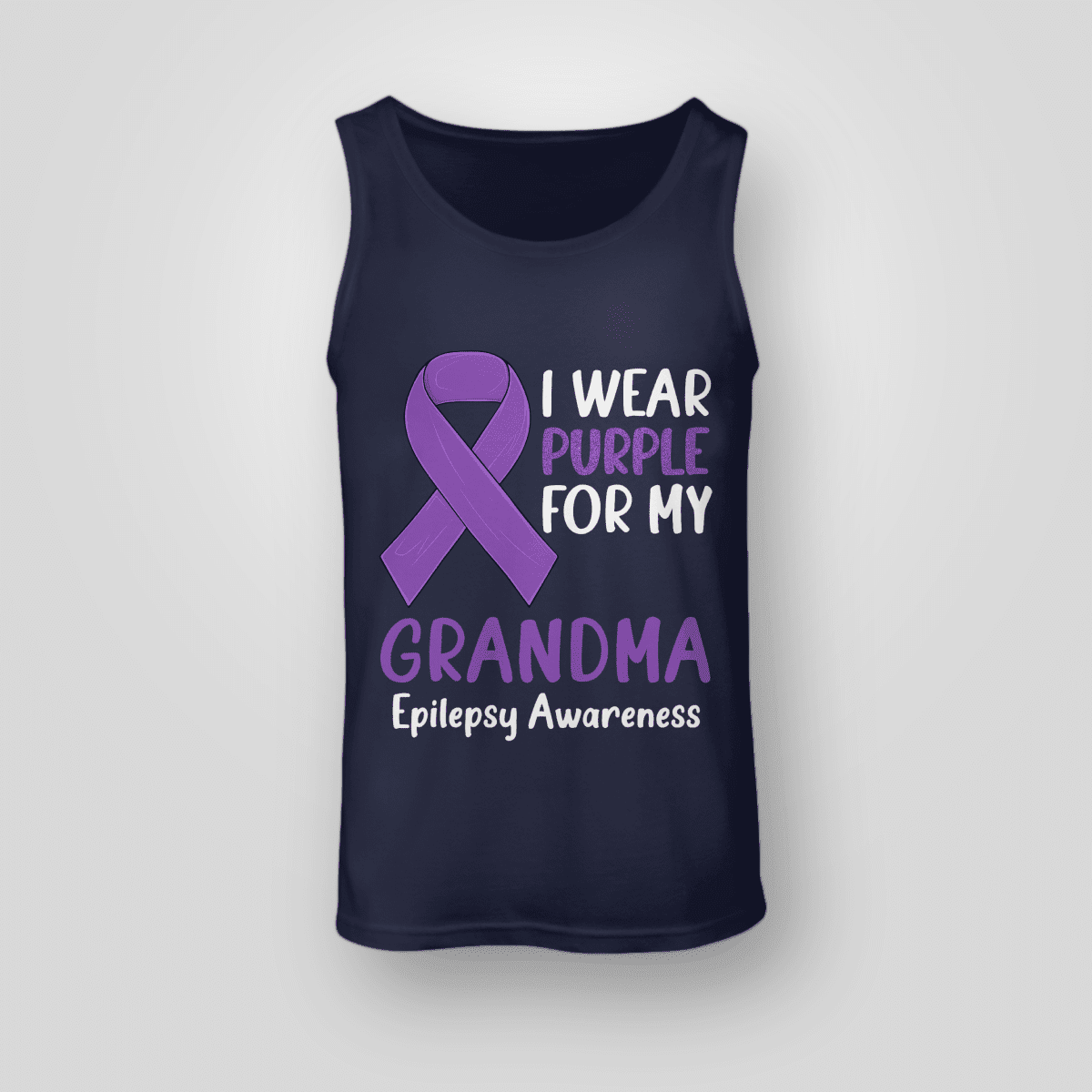 I Wear Purple For My Grandma Epilepsy Awareness Unisex T-Shirt 2323