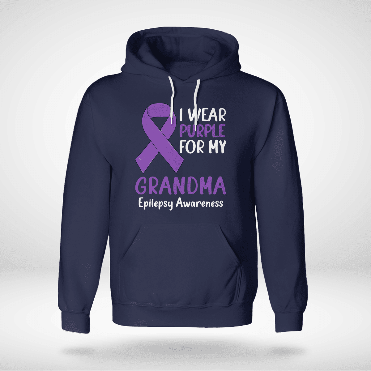 I Wear Purple For My Grandma Epilepsy Awareness Unisex T-Shirt 2323