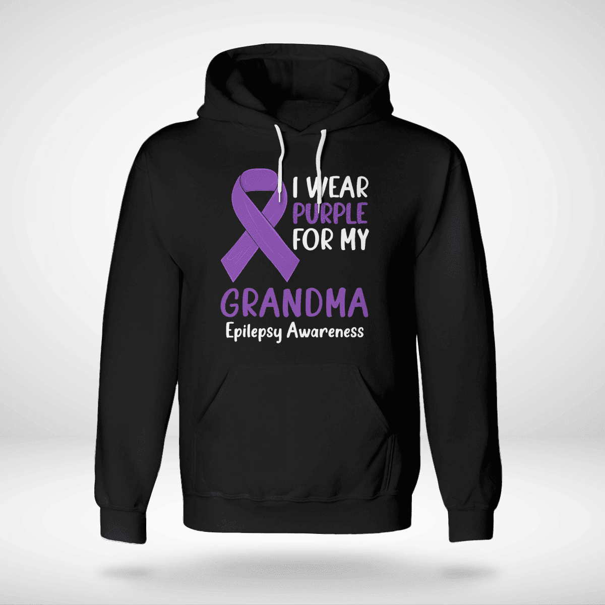 I Wear Purple For My Grandma Epilepsy Awareness Unisex T-Shirt 2323