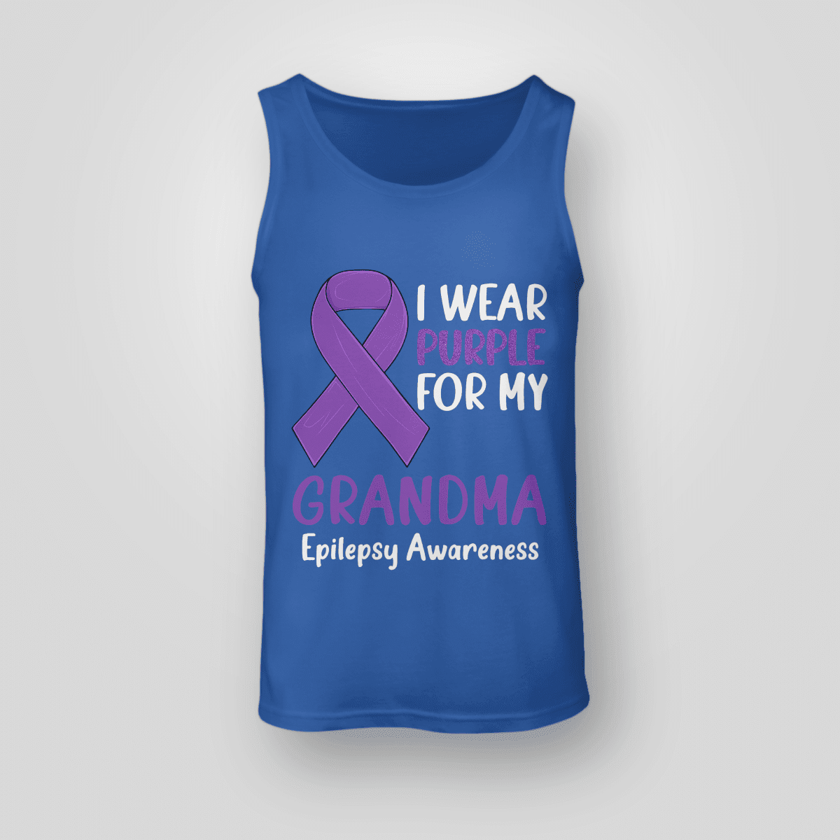 I Wear Purple For My Grandma Epilepsy Awareness Unisex T-Shirt 2323