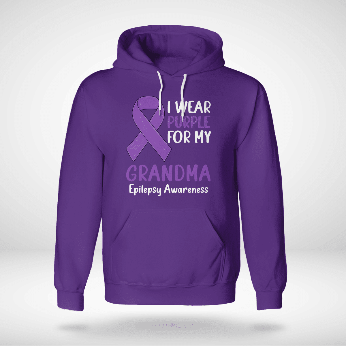 I Wear Purple For My Grandma Epilepsy Awareness Unisex T-Shirt 2323
