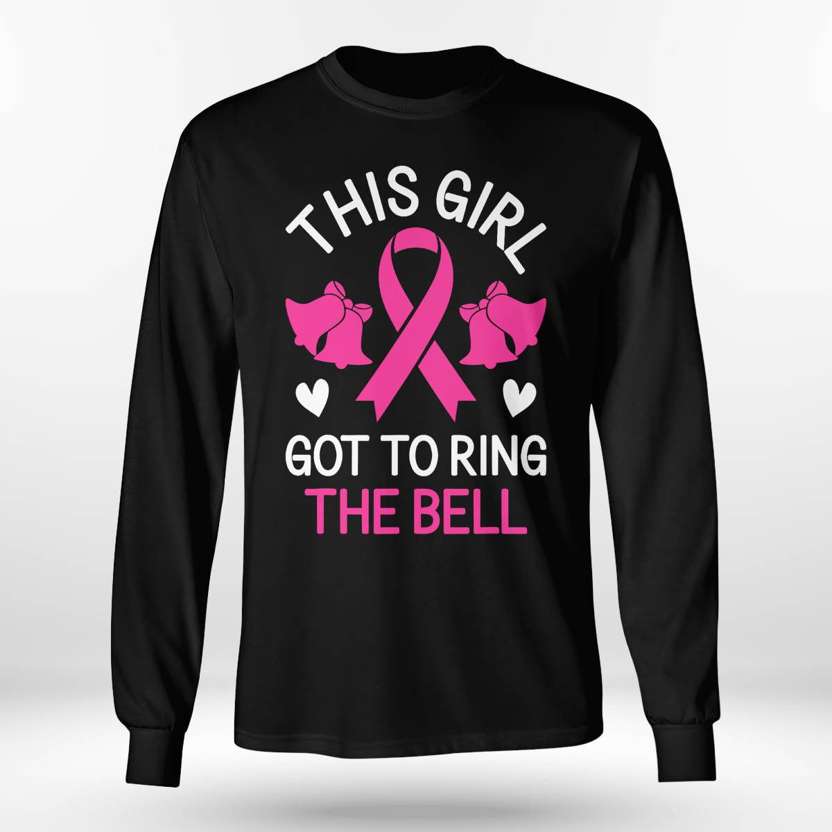 This Girl Got to Ring the Bell Chemo Grad Breast Cancer Brc2344