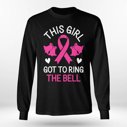 This Girl Got to Ring the Bell Chemo Grad Breast Cancer Brc2344
