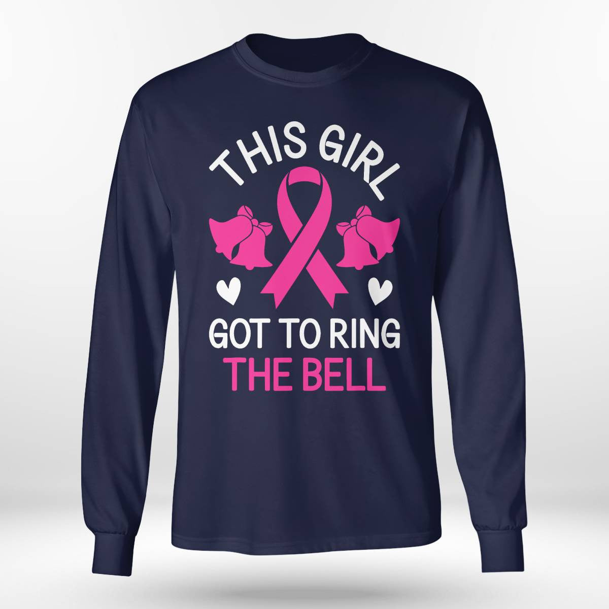 This Girl Got to Ring the Bell Chemo Grad Breast Cancer Brc2344