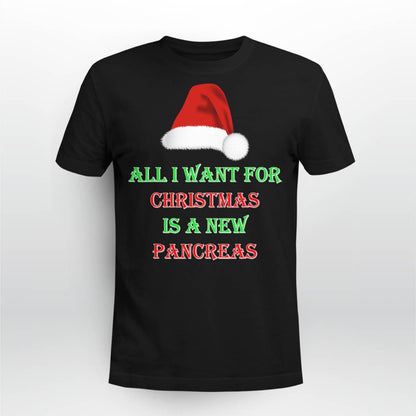All I Want For Christmas New Pancreas Diabetes Awareness Dab2345