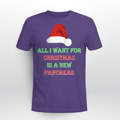 All I Want For Christmas New Pancreas Diabetes Awareness Dab2345