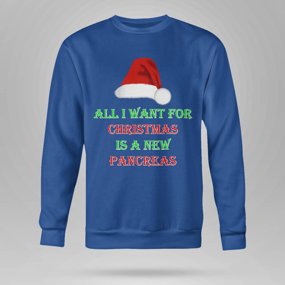 All I Want For Christmas New Pancreas Diabetes Awareness Dab2345