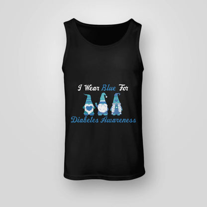 I Wear Blue for Diabetes Awareness Gnomes Dab2345