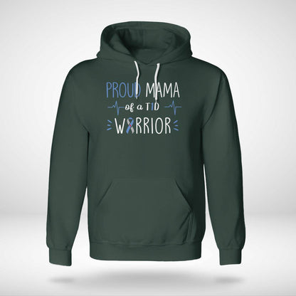 T1D Proud Mama Diabetes Awareness Blue Ribbon Month Gift Dab2345
