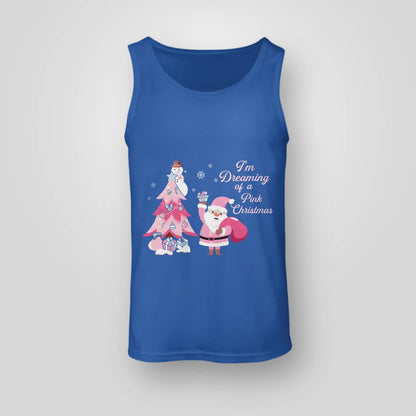 I Am Dreaming Of A Xmas with Pink Santa Christmas Brc2345