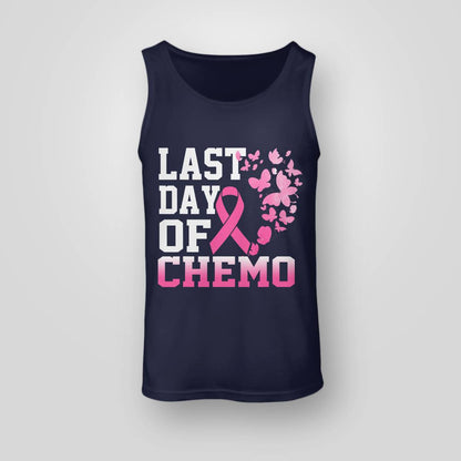 Womens Last Day Of Chemo Pink Breast Cancer Awareness Brc2344