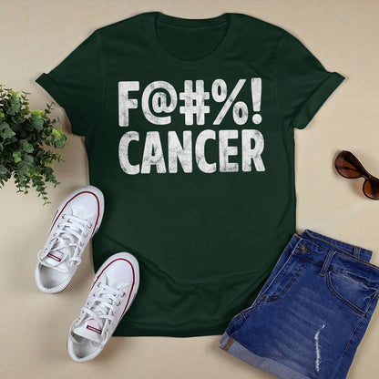 Fuck Cancer Breast Cancer Awareness Gift Distressed F@! Brc2344