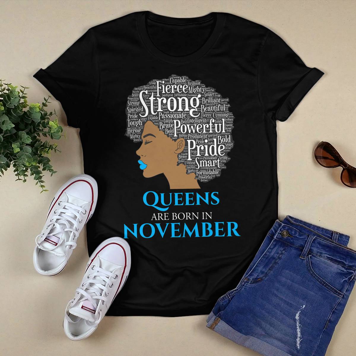 Queens Are Born In November Birthday Black Dab2345