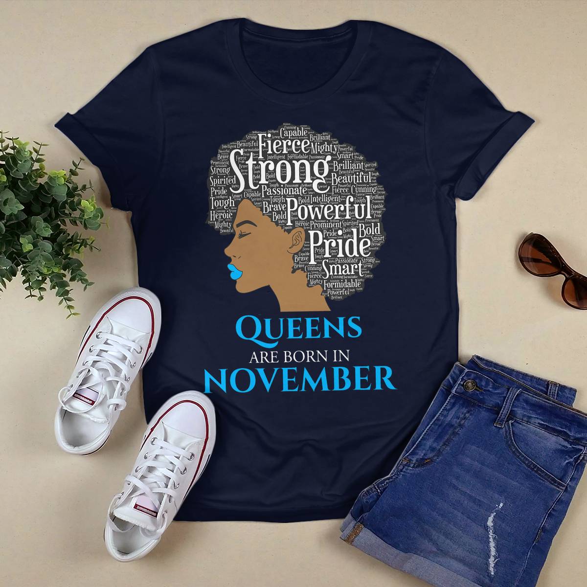 Queens Are Born In November Birthday Black Dab2345