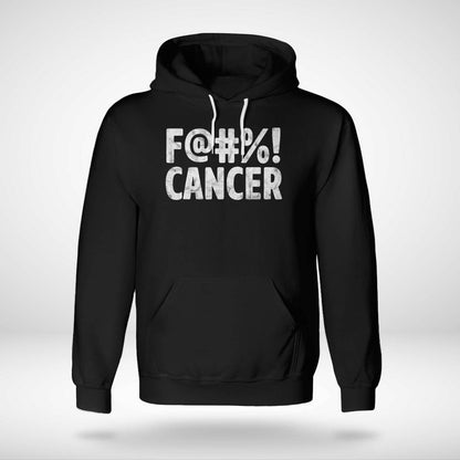 Fuck Cancer Breast Cancer Awareness Gift Distressed F@! Brc2344