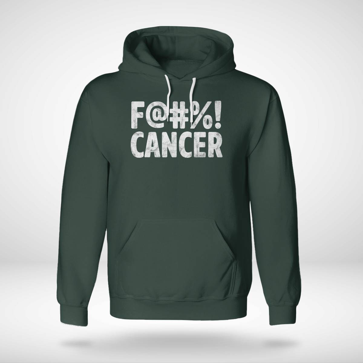 Fuck Cancer Breast Cancer Awareness Gift Distressed F@! Brc2344