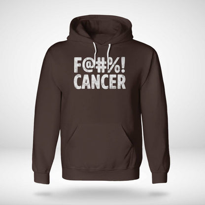 Fuck Cancer Breast Cancer Awareness Gift Distressed F@! Brc2344
