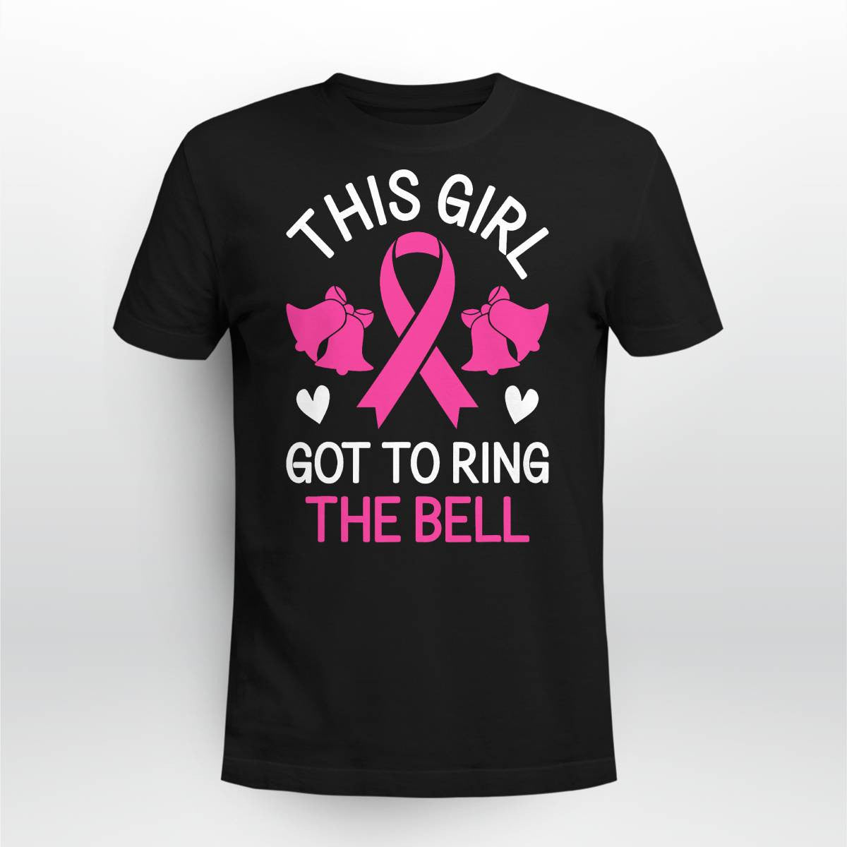 This Girl Got to Ring the Bell Chemo Grad Breast Cancer Brc2344