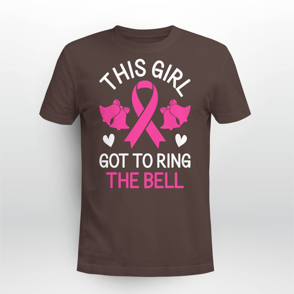 This Girl Got to Ring the Bell Chemo Grad Breast Cancer Brc2344