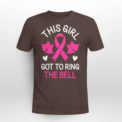 This Girl Got to Ring the Bell Chemo Grad Breast Cancer Brc2344