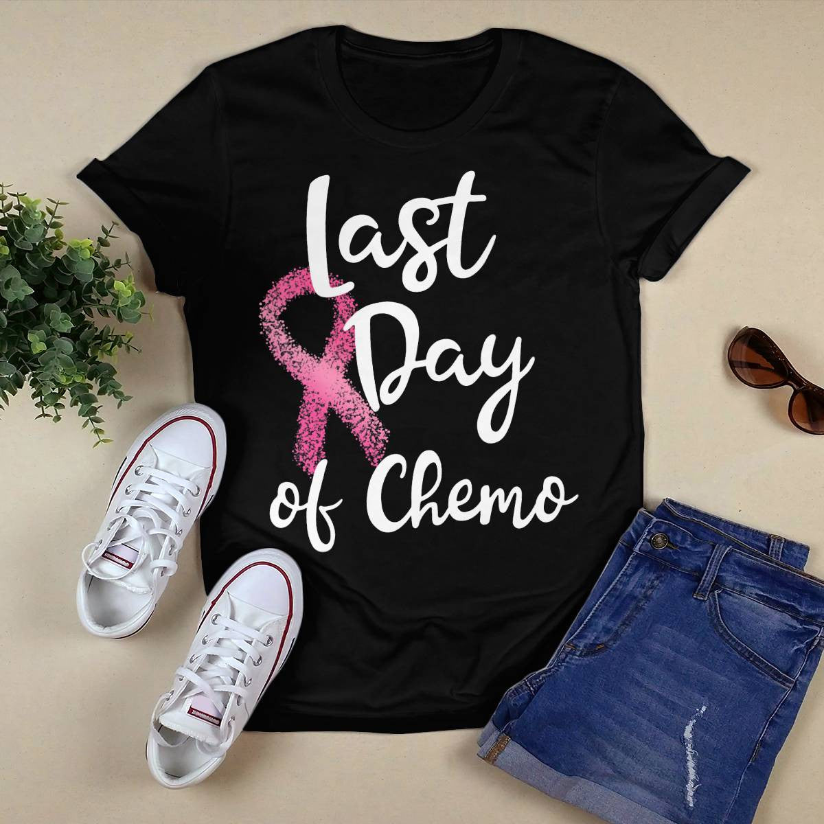 Womens Last Day Of Chemo Gift For Pink Breast Cancer Survivor Brc2344