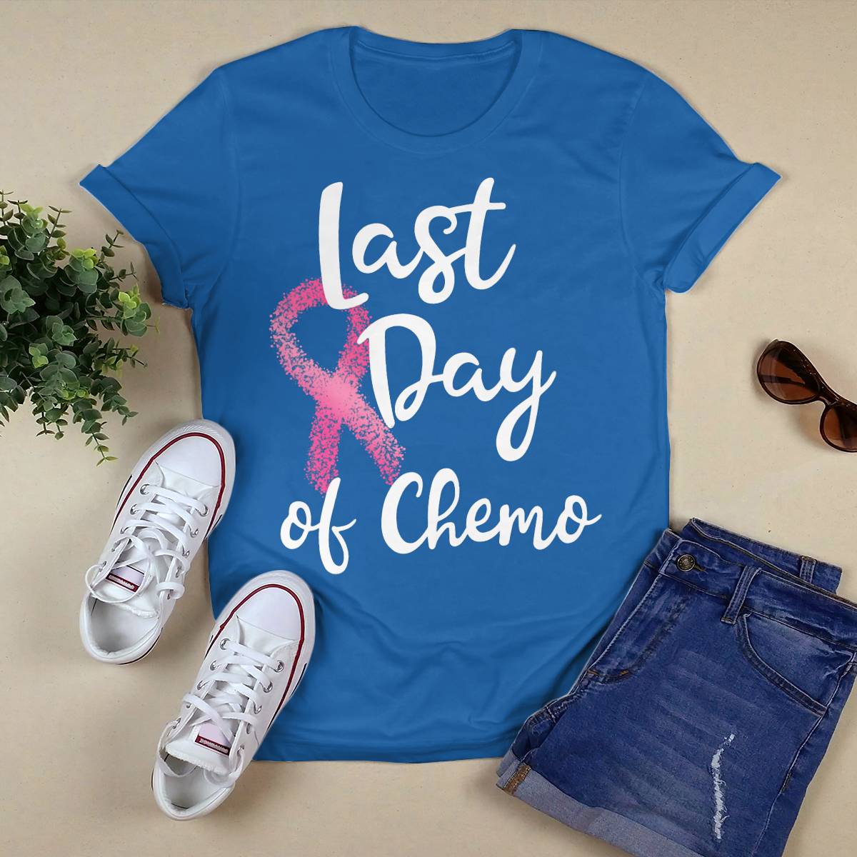 Womens Last Day Of Chemo Gift For Pink Breast Cancer Survivor Brc2344