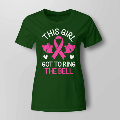 This Girl Got to Ring the Bell Chemo Grad Breast Cancer Brc2344