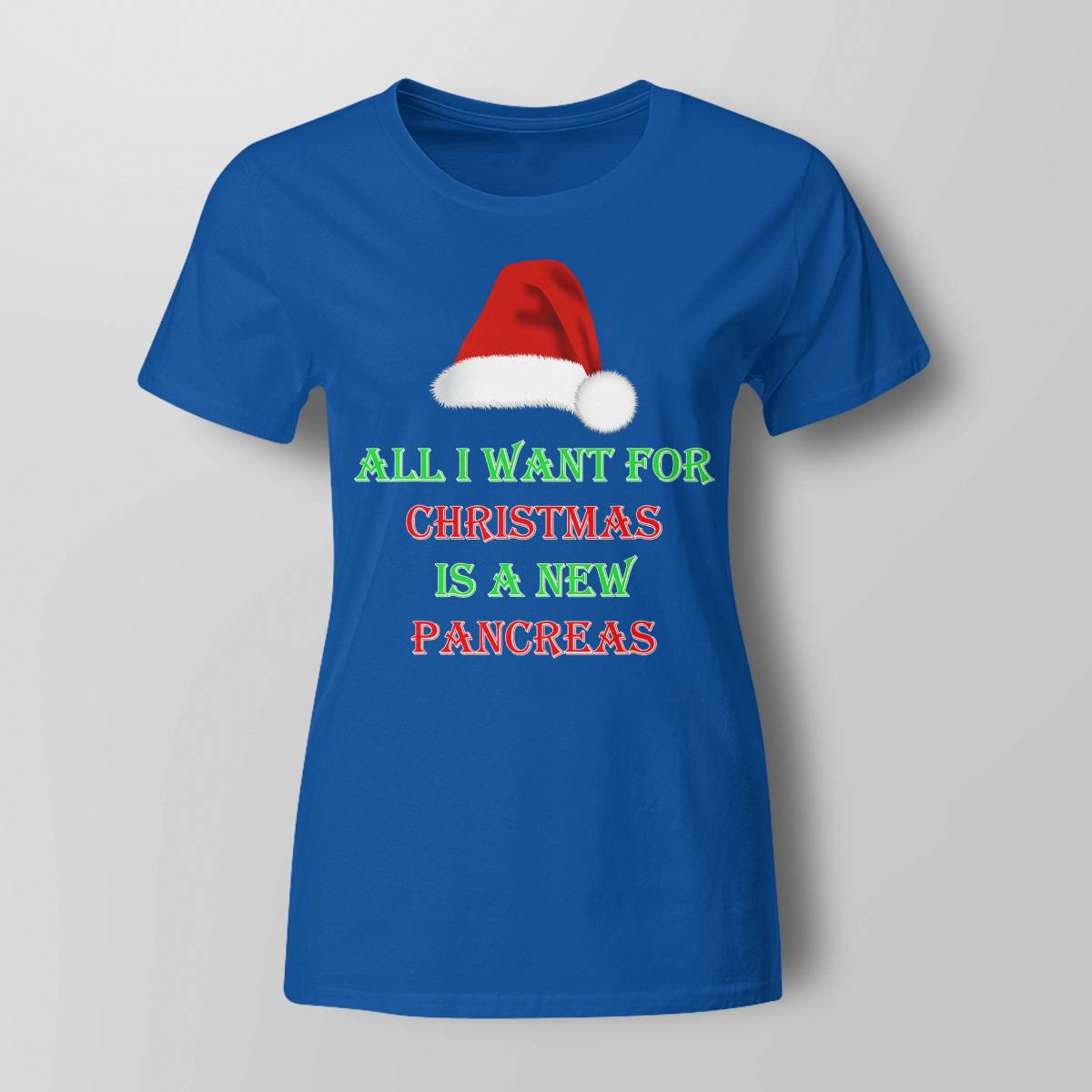 All I Want For Christmas New Pancreas Diabetes Awareness Dab2345