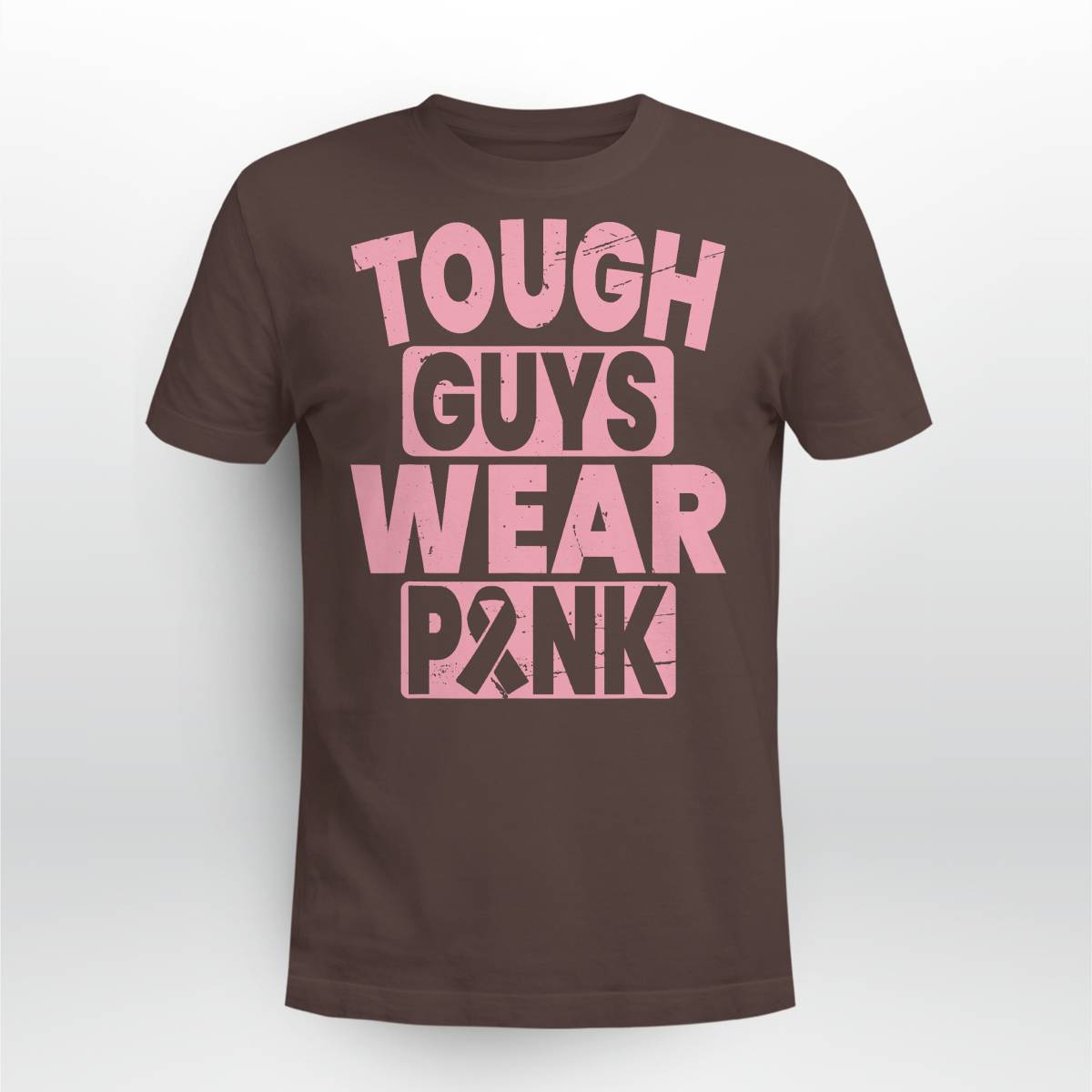 Tough Guys Wear Pink Breast Cancer Awareness Boys Brc2344