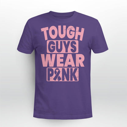 Tough Guys Wear Pink Breast Cancer Awareness Boys Brc2344