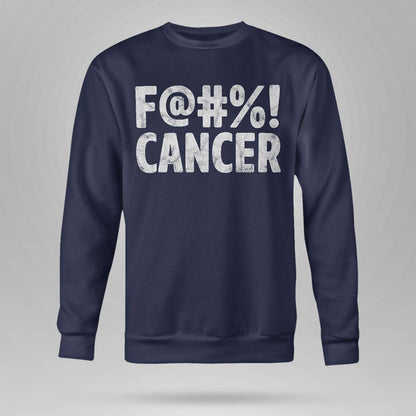 Fuck Cancer Breast Cancer Awareness Gift Distressed F@! Brc2344