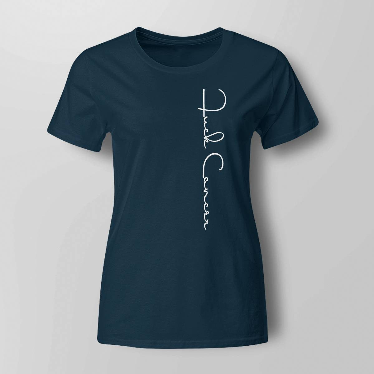 Fuck Cancer Tshirt Hate Cancer Tee Breast Cancer Awareness Brc2344