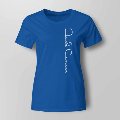 Fuck Cancer Tshirt Hate Cancer Tee Breast Cancer Awareness Brc2344