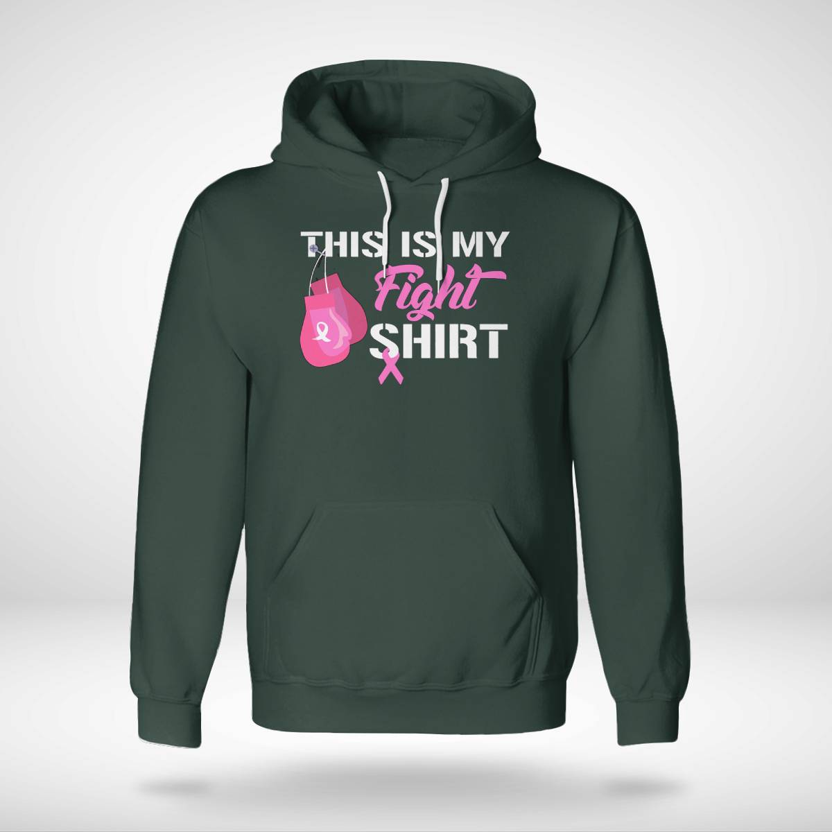 This Is My Fight Breast Cancer Fighter Believe Shirts Brc2344