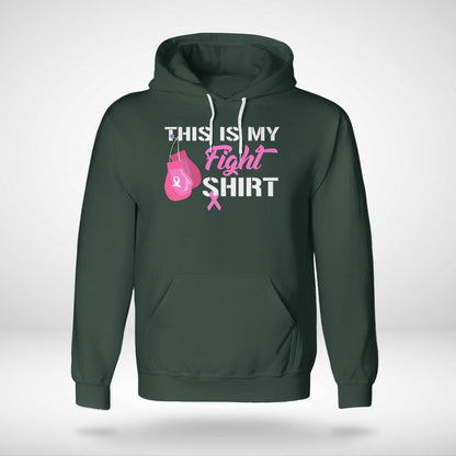 This Is My Fight Breast Cancer Fighter Believe Shirts Brc2344